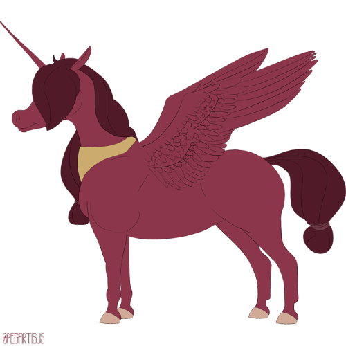 Flat Color Commission Forhttps://twitter.com/Dusk_mlpof Their Alicornsona! This Was My First Time Being