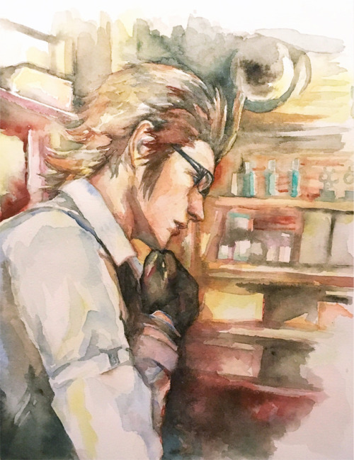 im-9: More watercolor Iggys that I’ve clearly referenced off Promptographies! Although I get crazy n