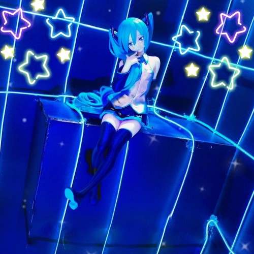 Neon Hatsune Miku Stimboard