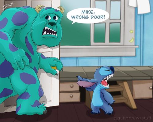 Just a fun little crossover. What’s a #disneycrossover you’d like to see?#disney #pixar 