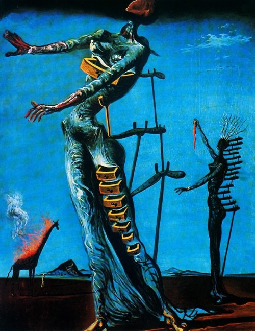  Salvador Dalí (1904-1989): The Burning Giraffe