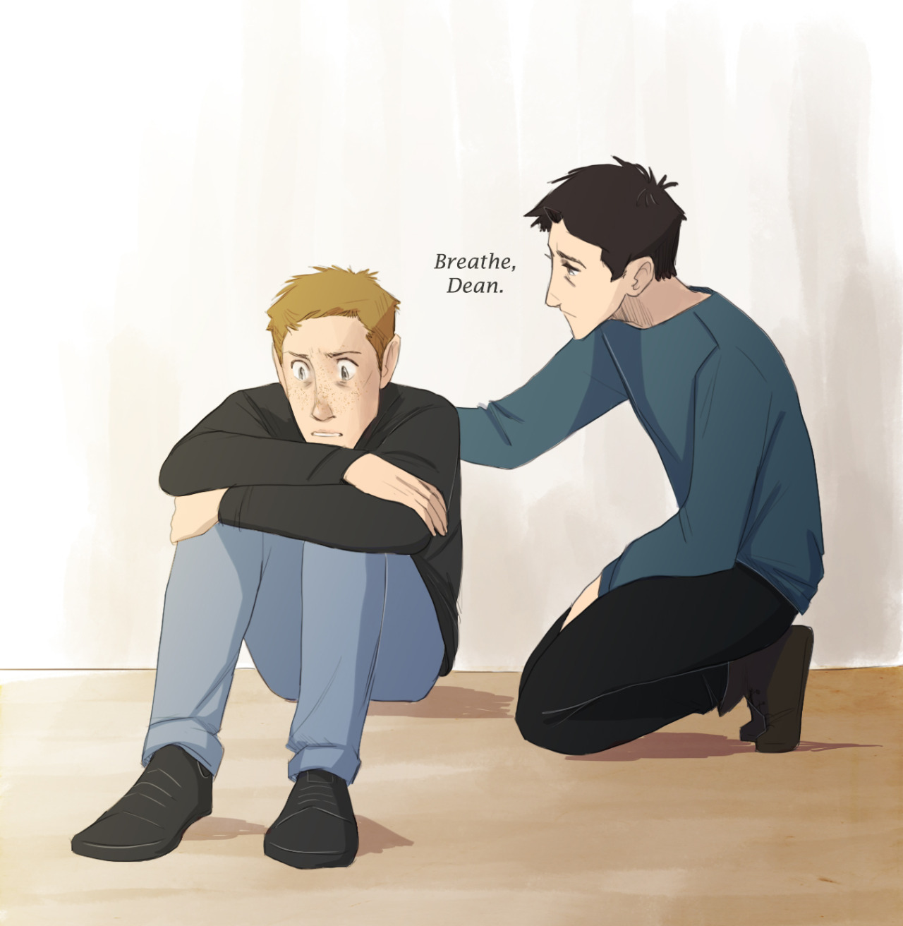 linneart:  my contribution for the DCBB!! Go check out Can’t Forget You by Jenny