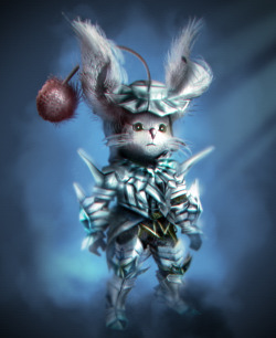 Akura Blade Moogle Knight Concept Sketch