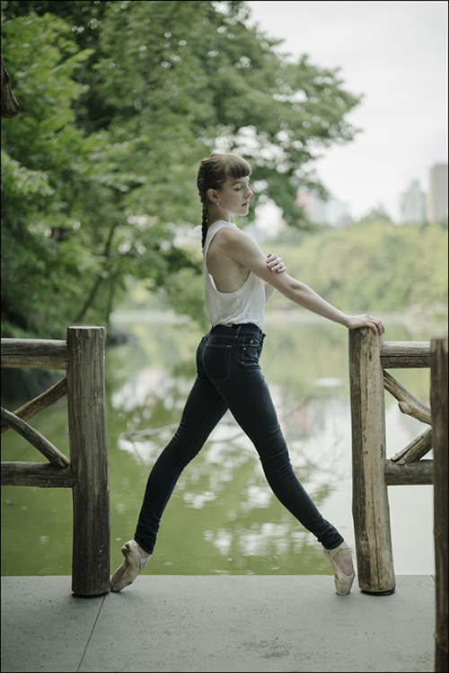 ballerinaproject: Gina - Central Park, New York City Follow the Ballerina Project on Facebook, Instagram, YouTube, Twitter & Pinterest For information on purchasing Ballerina Project limited edition prints. 