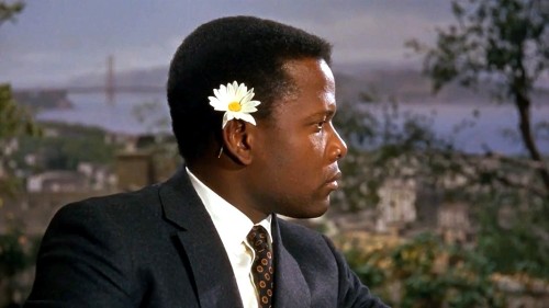 sparklejamesysparkle:Sidney Poitier and Katharine Houghton in the groundbreaking  Columbia Picture