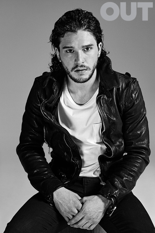 Kit Harington photographed by Nino Muñoz for Out Magazine (2015).