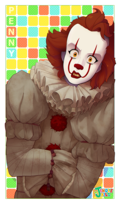 A Pennywise drawing commission i made, i hope you like it! : r/stephenking