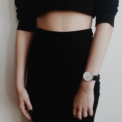 adelineania:  Always in black. 