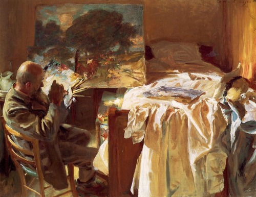 enatemanhattan:  An Artist in His Studio. John Singer Sargent (1856 - 1925)