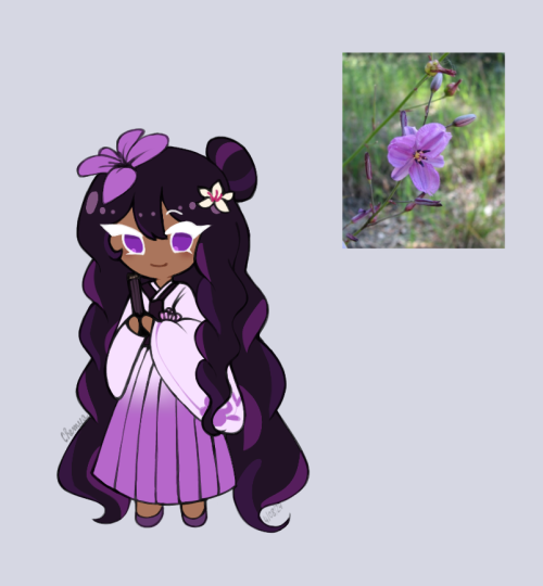 Hello! I'm Back With Some Drawings I Made Of The Fanchild Of Dark Cacao Cookie And White Lily Cookie