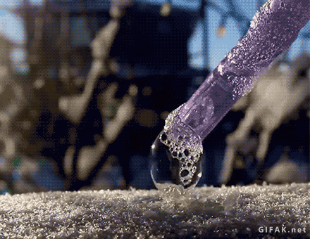 gifdose:  Frozen Soap Bubble