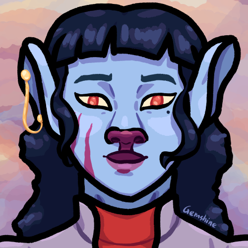 gemshine: @thepixova‘s Firbolg Rogue, Cygnus