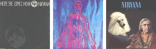heisho:  some of the nirvana single covers 
