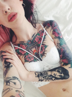 bodmod-girls:  Perfect inked beauties