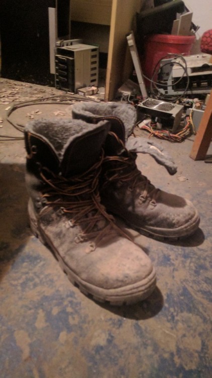 wadersnbootslover: My work boots :)