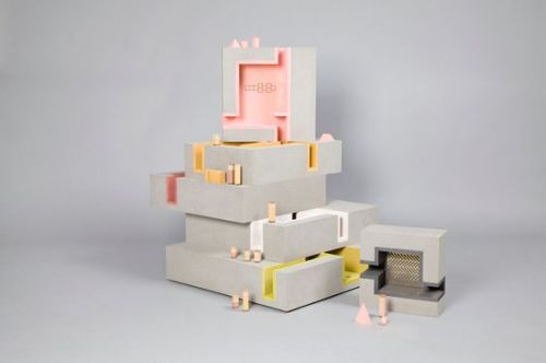 modelarchitecture: Multi-story Doll House by Duggan Morris Architects with Unit 22 Modelmakers This 