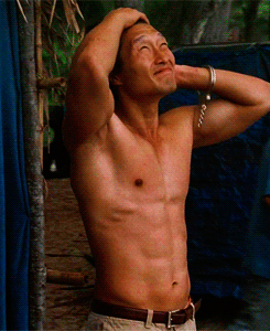 vetica:lost + shirtlessGood show yes