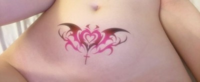 1nternetg0rl-deactivated2022022:hot girls have womb succubus tattoos (◡‿◡✿)♡ It’d be interesting to see those tattoos, both with and without clothes to show everyone just who hasn’t been bred. Then finally breeding a woman and you