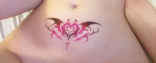 1nternetg0rl-deactivated2022022:hot girls have womb succubus tattoos (◡‿◡✿)♡ It’d be interesting to see those tattoos, both with and without clothes to show everyone just who hasn’t been bred. Then finally breeding a woman and you
