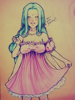 the-captive-princess:  added some color   (○ﾟεﾟ○)   