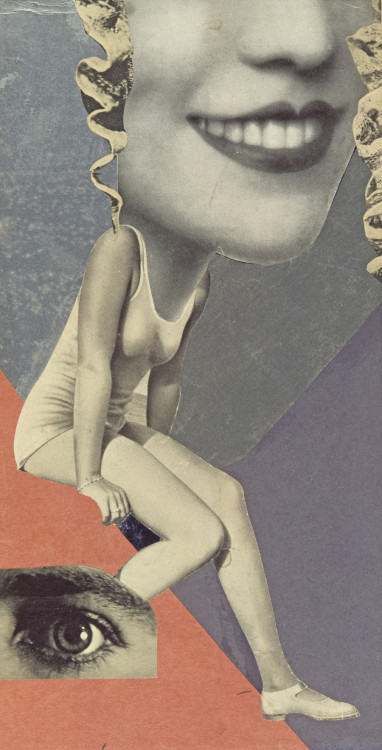 Made for a Party, Hannah Höch, collage on a paper and photo montage, 1936