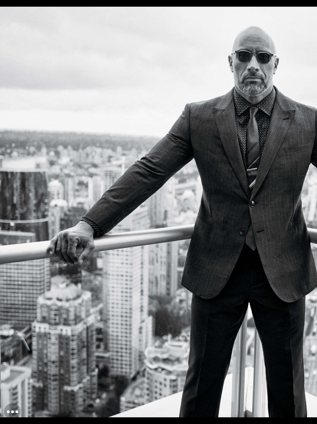 augustnews:Dwayne “The Rock” Johnson on the cover of the Dec. 2017/ Jan 2018