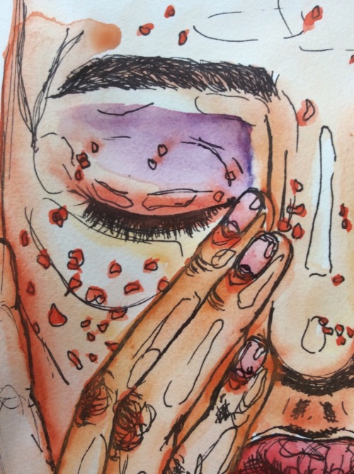 lerred: I can’t get over the beauty of the colors in this drawing, I just finished it