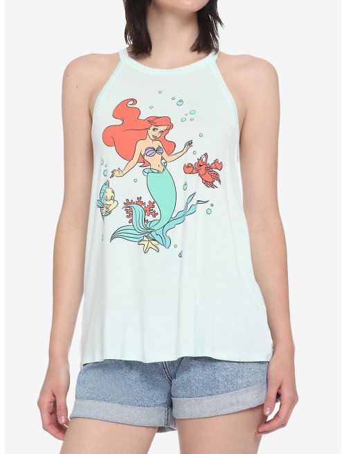 The Little Mermaid mesh back tank top found at Hot Topic.