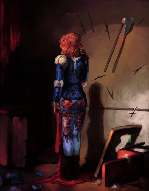 superhiki: Wanted to do a painterly illustration of Armand from Vampire Chronicles.I think the scene