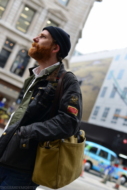 menstyled:  Filson Bags - London / Florence / L.A (via 1000yardstyle)