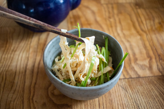 Chilled Yuba Salad | frites and fries, a Minneapolis food blog