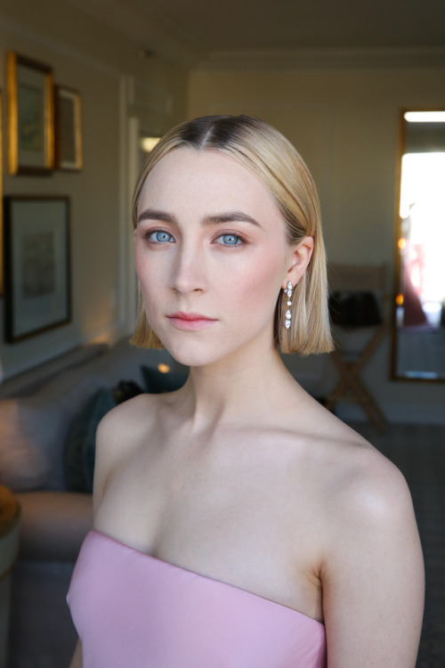 A behind the scenes look at ‘Lady Bird’ star and Best Actress nominee Saoirse Ronan&rsqu