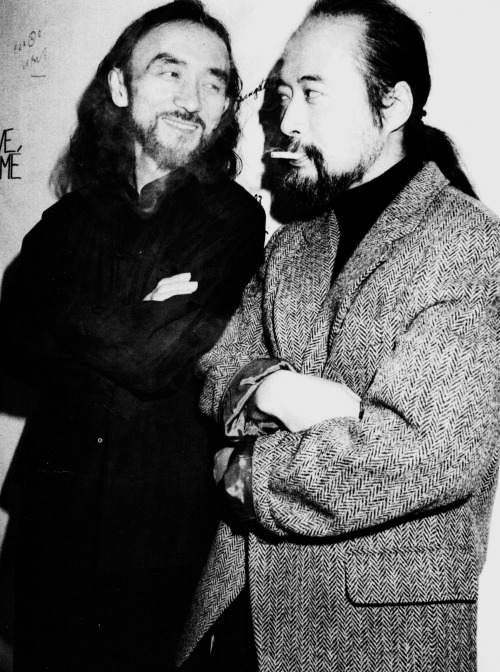 thefashiondontlivewithoutvogue: Yohji Yamamoto &amp; Toshiki Matsui photographed by Roxanne Low