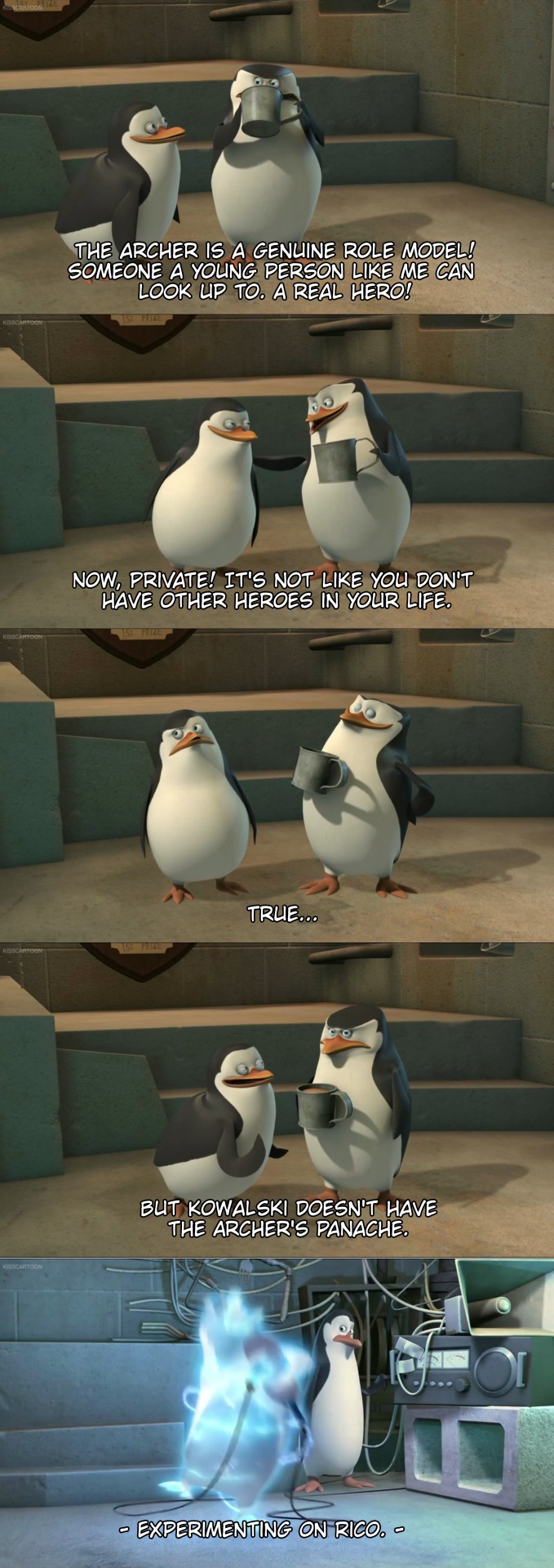 penguins of madagascar private and skipper