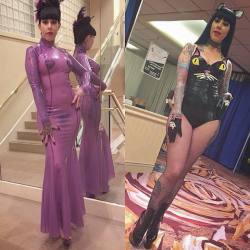 hollywoodvillains:  How great does @porcelainmidnight look in her two @janedoelatex looks at @theofficialdomcon this week!!!!! 