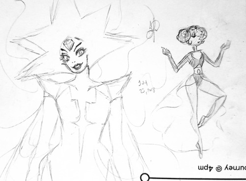 demonangelsplaytime:White is very fun to draw when there’s nothing to do at work.