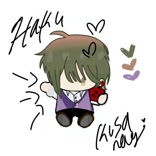 Haku Kusanagi In Tears Of Themis Chibi/doll Style