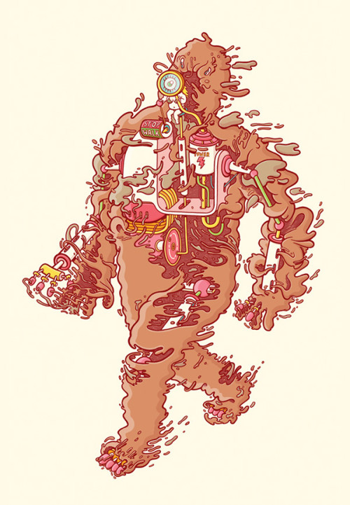lesstalkmoreillustration:  Brosmind ®https://www.behance.net/brosmind  Check us out on Instagram: @Lesstalkmoreillustration  