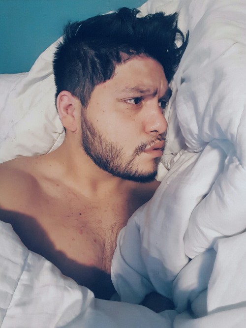 sergethecurious:  Why the hell is it morning already? #ButchLittleBear 