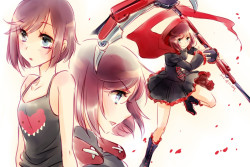 amecyan:  Ruby Rose & Weiss Schnee