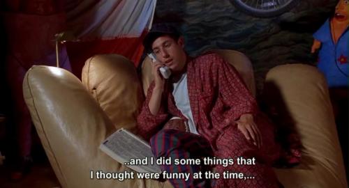 latenightalaska: jasonfnsaint:  Billy Madison (1995) “Man, I’m glad I called that guy!”  instead of all those cheesy bullying posters around school we should just post this 