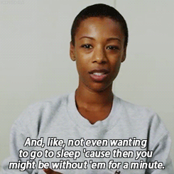 micnastty:  What is Love? Poussey: It’s just chilling, you know? Kicking it with