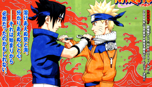 uchihasasukes:And so they fought. And so they laughed. Before they knew it, they were inseparable.