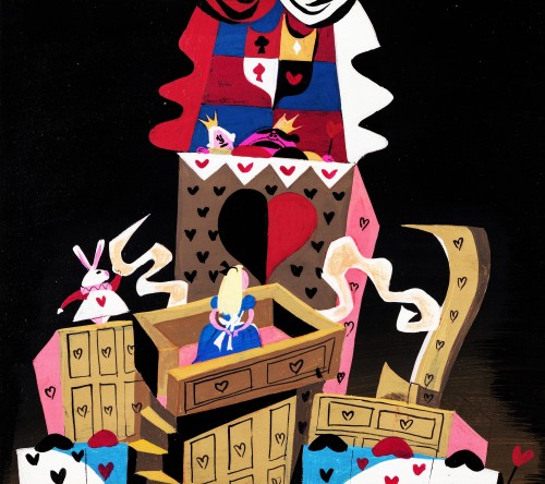 Alice In Wonderland - Concept Art By Mary Blair (1951)