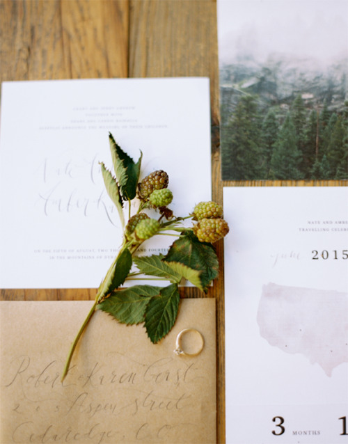 This intimate mountainside wedding is beyond beautiful, just like the bride. Photographed by Jacob B