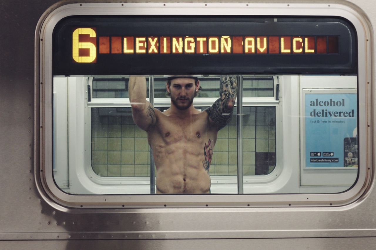 nanukjf:  Late night 6 train Sweaty No one is watching   story by nanukjf  w/ swiles89