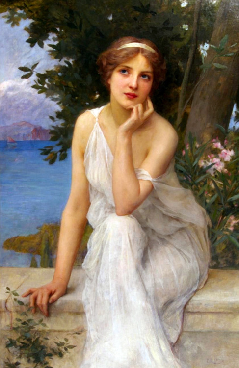 alinnetinagildedcage: Reflective Thoughts Charles-Amable Lenoir (1860-1926)