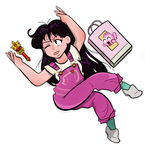 The Fashion In The Old 90s Sailor Moon Series Was Amazing And Reis Dungarees Are Clearly Top Tier.