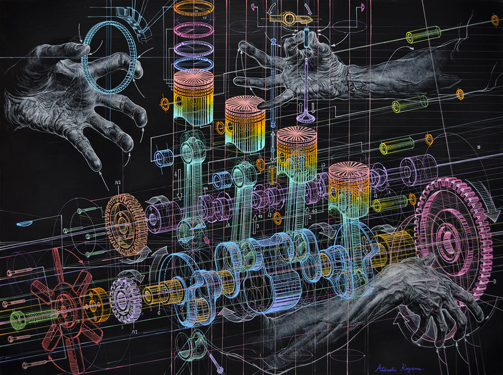 davidesky2:  by Atsushi Koyama, via io9. 