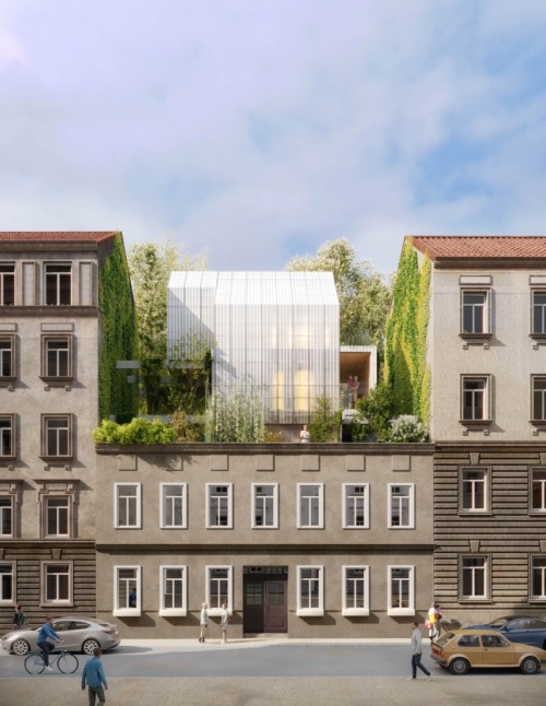  The Urban Tree House, 16th district, Vienna, Austria,Smartvoll Architects,Renderings by Mathias Ban